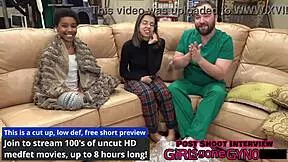 nurse aria nicole gets fucked in exam room after hours