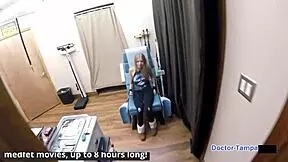 Blonde slave Ava Siren spanked and fucked in Florida corporate parody