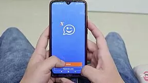 Half-sister gives blowjob, shy act but loves it all