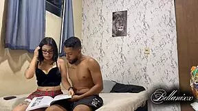 Student, devour your teacher's ass for that anal creampie!