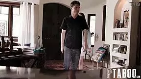 kyler quinn's taboo foster blowjob with rion king