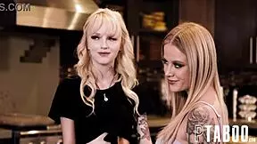 kyler quinn's taboo foster blowjob with rion king