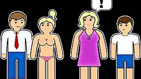 Is this faux pussy swap with ebony step sisters the real deal?