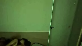 I woke up horny and decided to fuck my roommate in the dorm bedroom