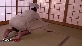 i watched naughty asian maya kato give blowjob before passionate sex