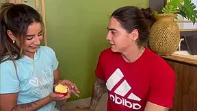 Step Sister Invites Me To Threesome, Husband Cums Inside Us, We Get Pregnant Crying