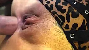 Tattooed Skank Takes Big Cock Bareback Roughly