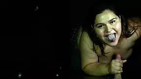 She devours a massive cock