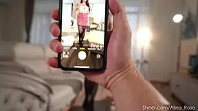 I caught my nephew jerking off on my big tits photos in nylons