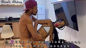 ficou cheia de marra depois pediu arrego tremeu de perna bamba quando sentiu meu instrumento