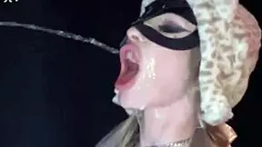 Bimbo slut endures extreme humiliation and throatfucking
