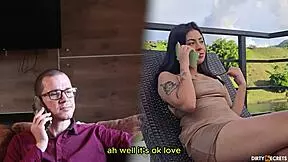 I feel so excited fucking my step-sister secretly while she fucks a stranger too.