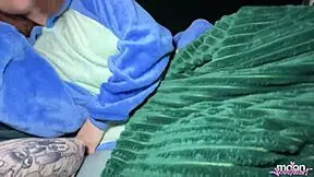 Stepfather Fucks Me Under Blanket During Storm