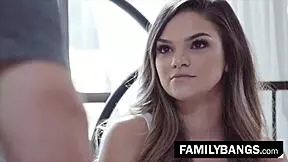 Close stepbrother nathan bronson finds excuses to bang stepsister athena faris in bedroom