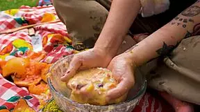 Laras Picnic - Full Vomit Barf Fetish Movie!