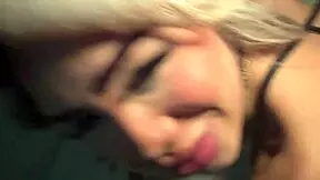 Does sister's best friend blow bubbles before creampie in household fantasy?