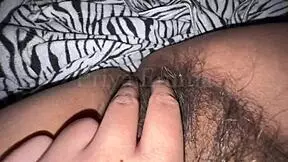 Hot Indian Aunty Fingering Her Hairy Pussy After Work