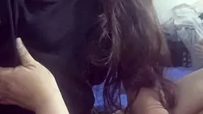 slim 18 year old teen allows fondling of her perfect tits