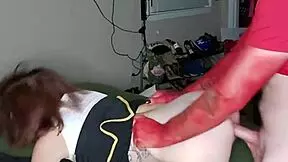 Sexy Nun Gets Fucked Doggystyle! Then Creampied By Demon!