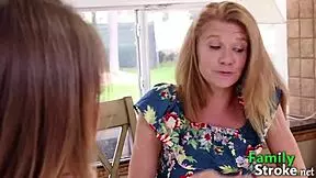 Curious teen 18+ learn while fucking stepbrother!