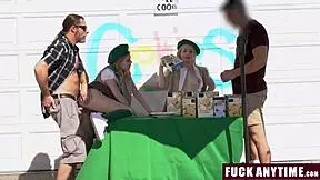 Freeuse stepdaughters sell cookies and suck cock with their stepdads guidance - fuckanytime