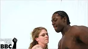 jenny leigh cuckolds her man for big black cock