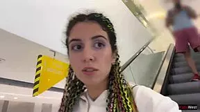 Crazy Public Blowjob In Shopping Mall Toilet!