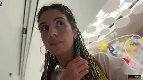 Crazy Public Blowjob In Shopping Mall Toilet!