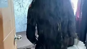 Brunette babe pays room with sex, blowing and fucking in dorm workout homemade amateurs