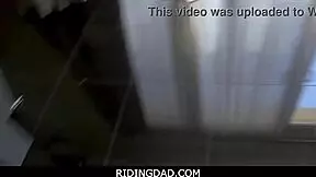 Cute asian teen rides stepdad POV 😘