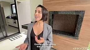 Beautiful Big Ass Real Estate Agent Shows Her Skills To Close A Deal