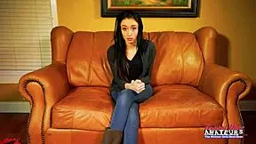 I can't believe how deep they pounded my wet pussy and ass, Olyssia here!