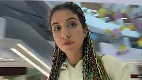 Crazy Public Blowjob In Shopping Mall Toilet!