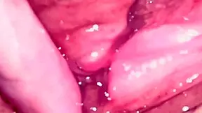 Amateur pink pussy explored 47 days after losing her virginity