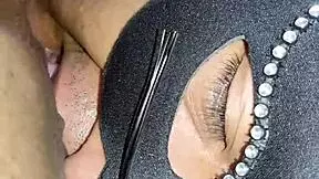 you found me in lingerie, hijastro, sucked my ass and pussy, then tore my virgin hole