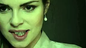 Is this naughty babe teasing her step grandpa in cowgirl on the bed?