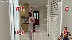 Stephanie love creampied while hubby bangs door