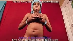 In the dimly lit room, an EBONY TEEN with a BIG ASS invites you to FACE SIT and worship her curves while she feeds you every inch.