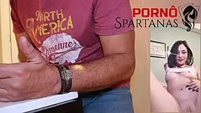 Eighteen-Year-Old Watches Mom's Porn and Rides Same Cock