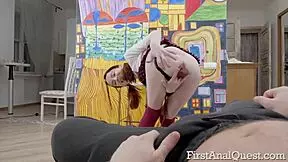 lottie magne tries anal first time