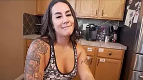 Misty Meaner Gives Sensual Massage to Step Brother