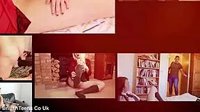 Does this british teen really want to wank that old guy off