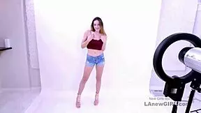 is this timeless brunette goddess getting fucked at her modeling audition?