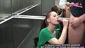 young german skinny slut fucks in elevator public pov for first time?