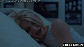 Fuck That Little Stepsister In Bed On Vacation!