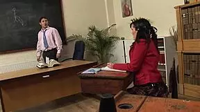 Tanya Cox fucks her teacher