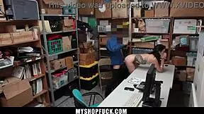 Teen enters changing room with merchandise, gets caught spying