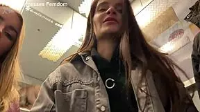 can you handle sniffing the sweaty asses, pussies, armpits, and socks of three dominant girls in triple pov