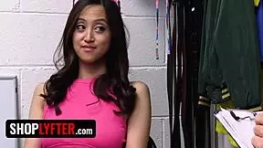 the lp officer brings the senator's stepdaughter to the back office after shoplifting