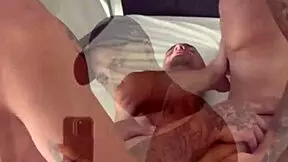 Does the wife enjoy being fucked by lover while husband watches?